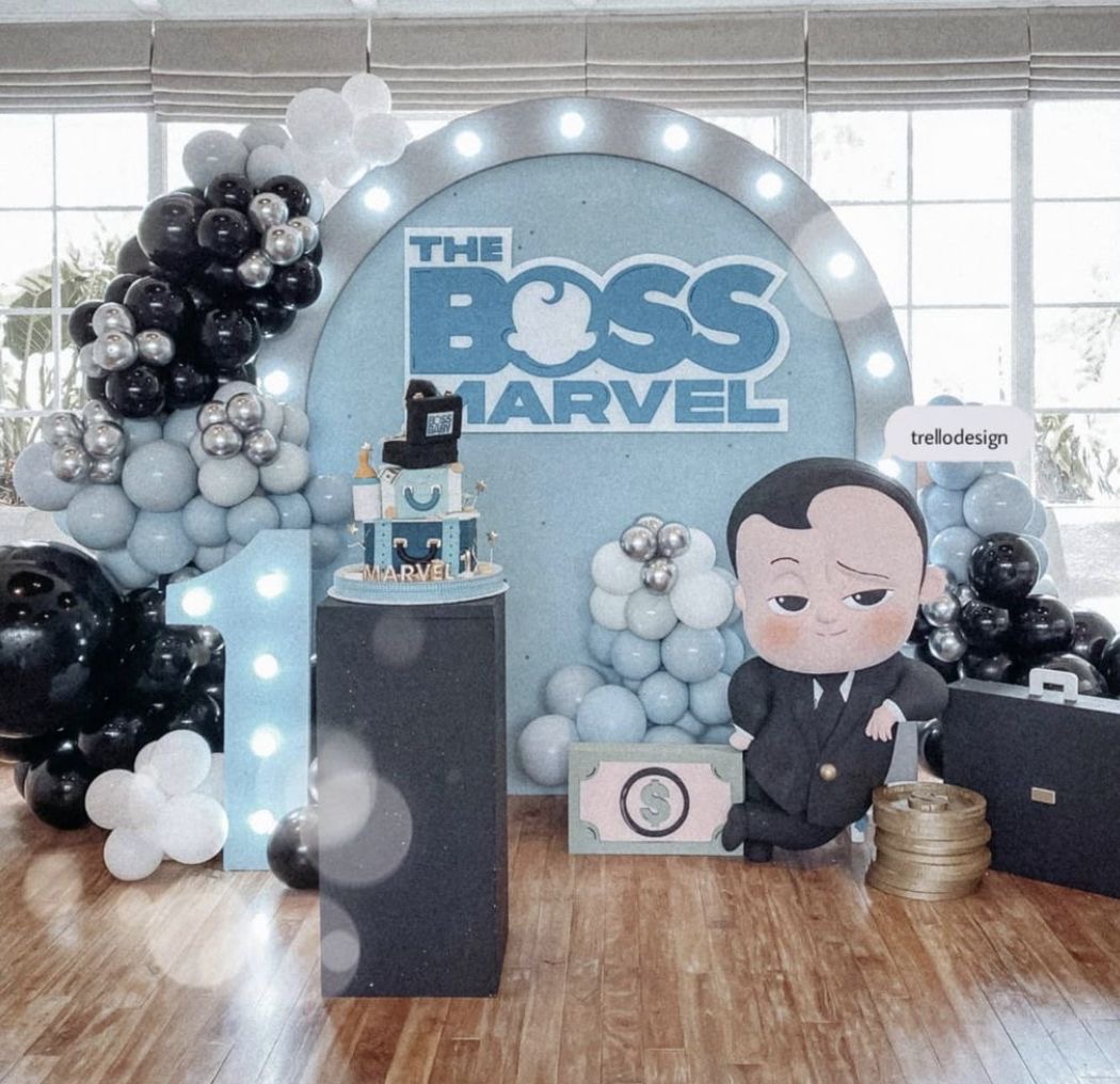 Turn Your Baby’s Big Day into a Corporate Adventure with Boss Baby Decor