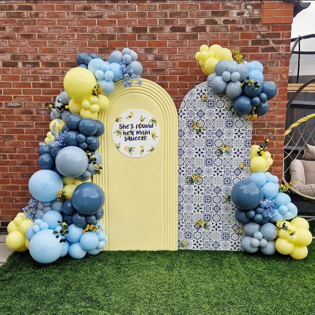 Lemon Theme Decoration – “She Found Her Main Squeeze” Setup