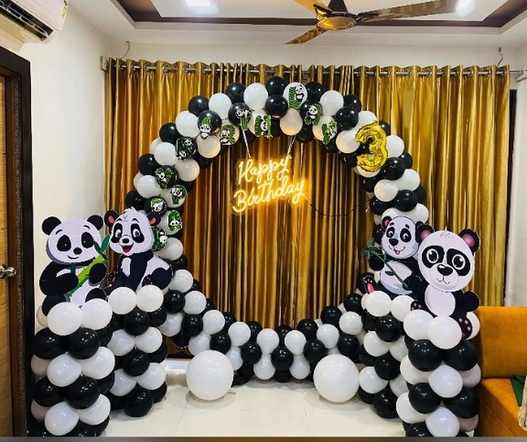Kids Cartoon Theme Birthday Decoration