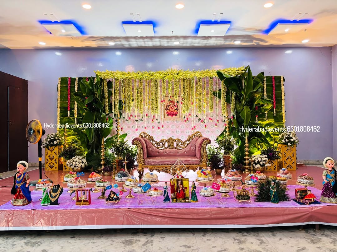 Traditional Sreemantham Decoration
