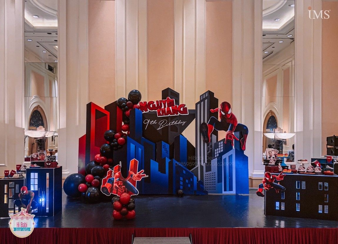 Swing into Action with Our Spider-Man Decor Theme