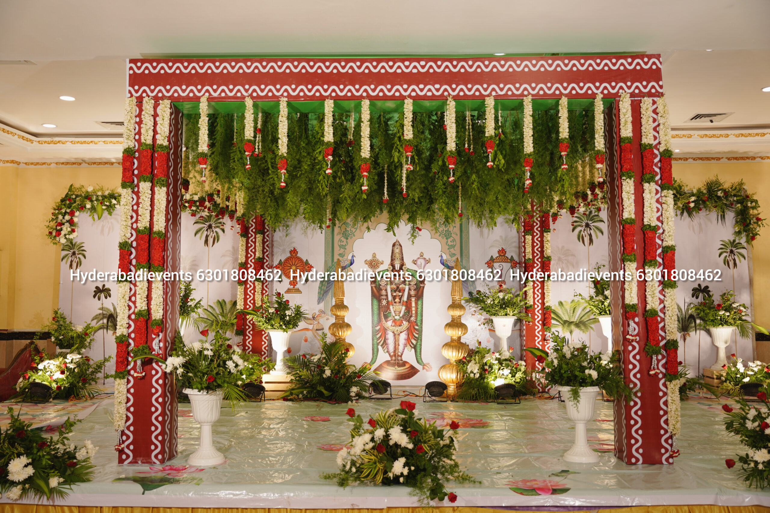 Wedding Mandapam 24/16ft Semi Western Mandapam