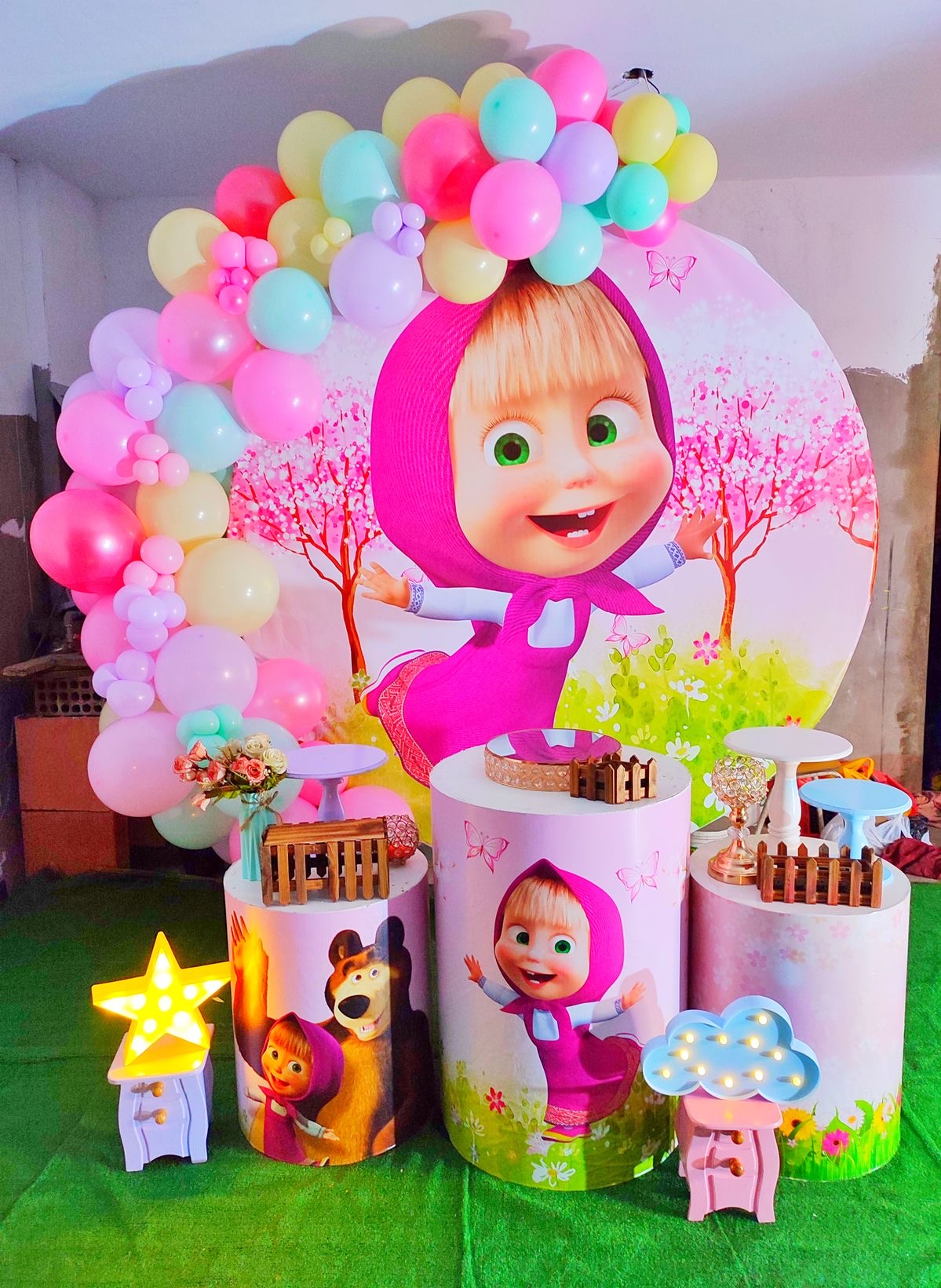 Bright and Cheerful Masha & Bear Decor