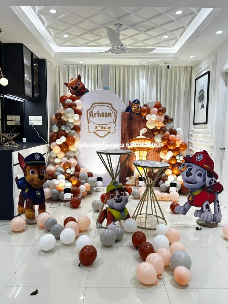 Simple & Stylish Paw Patrol Theme Decor